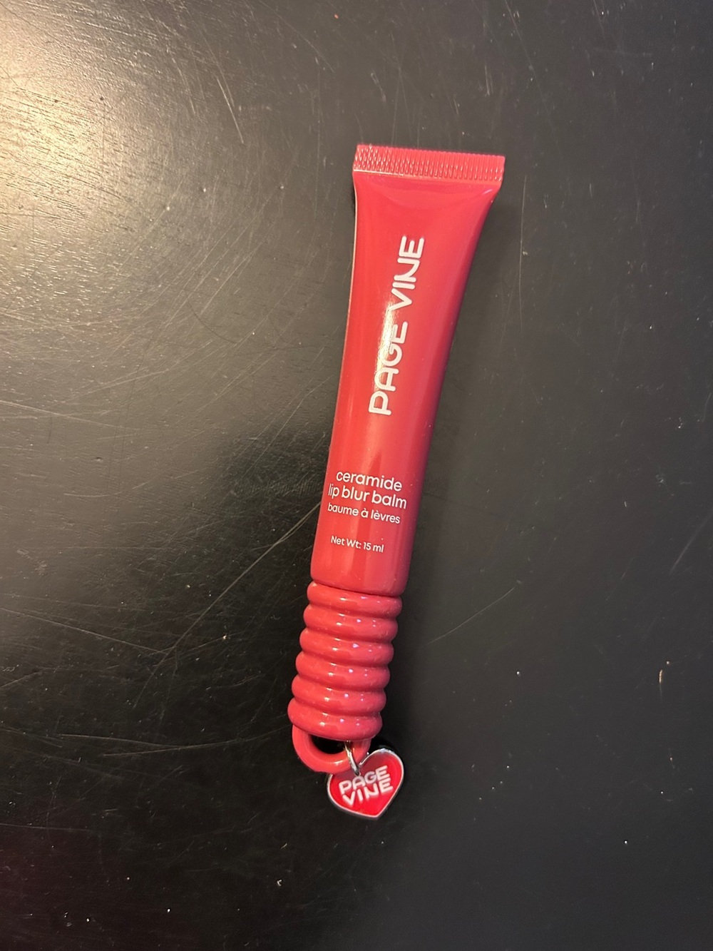 Page Vine x Ceramide Lip Blur Balm — Red
